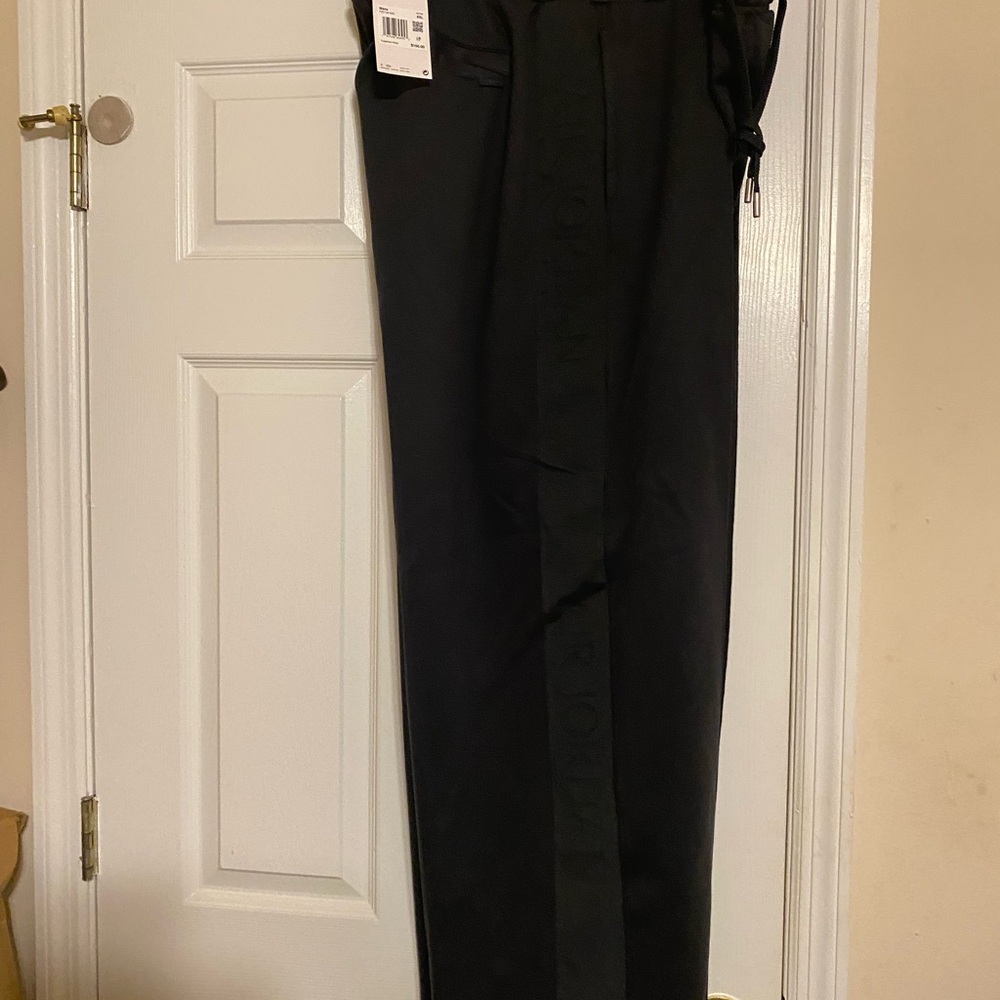 Jordan Black Dress Pants Elegant Straight-Leg